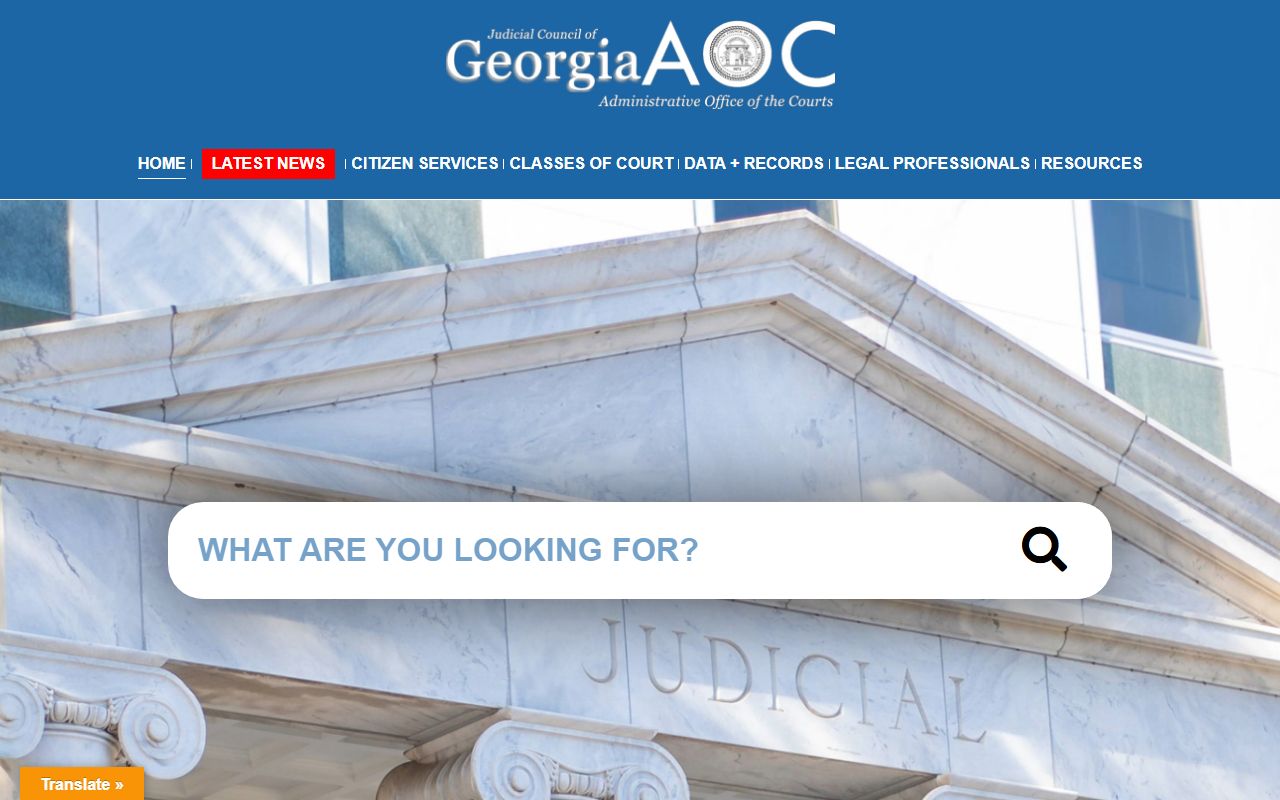 Union County court records Georgia courts system