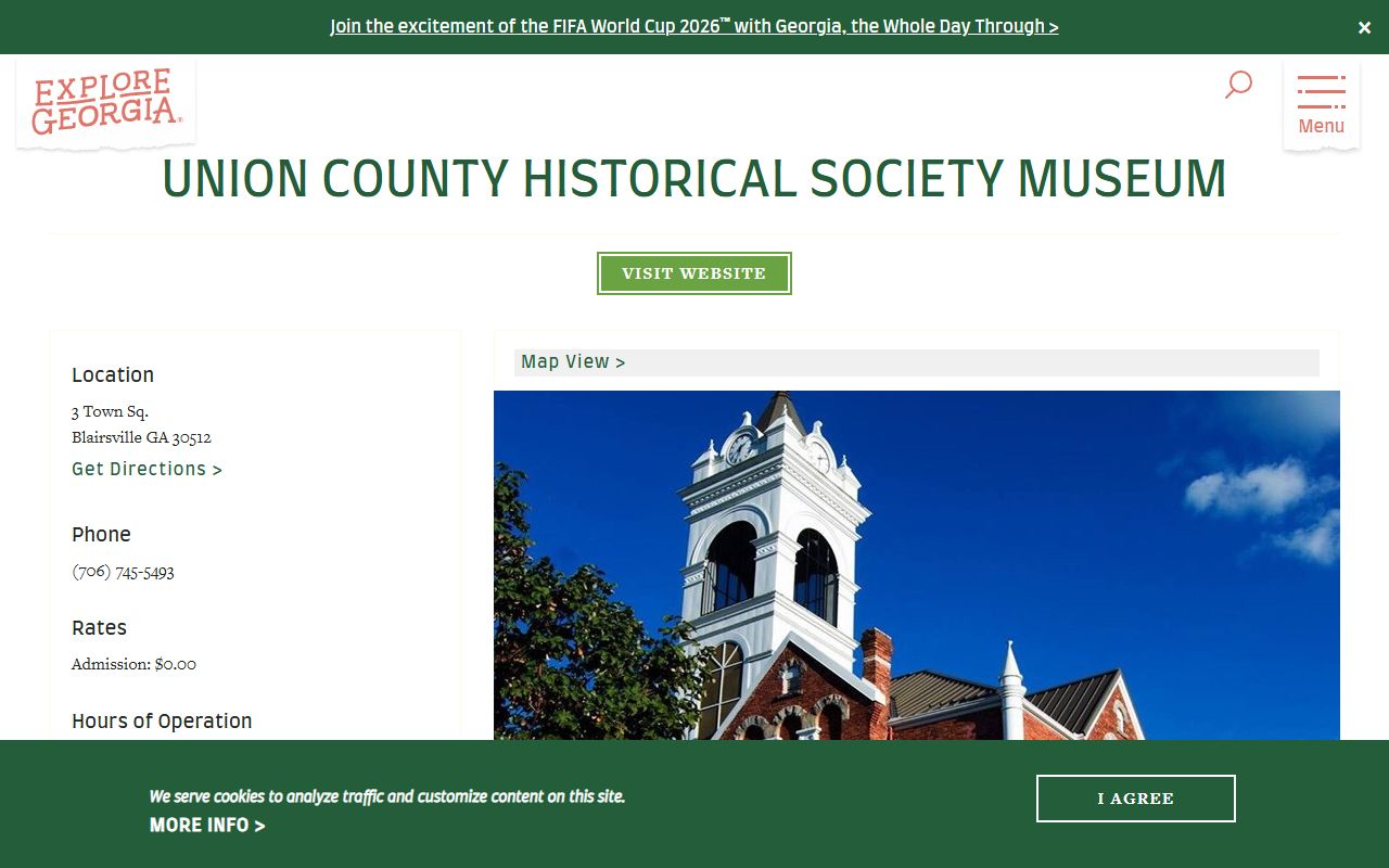 Union County court records courthouse museum history